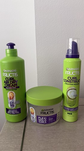 Garnier fructis curl care trio - garnier,