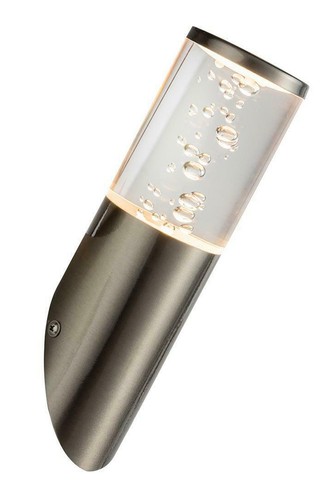 Brushed steel silver external - brushed,