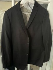 Black Tie Interview Suit 2 Piece  work Dinner Jacket Trousers Cruise Prom