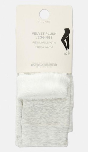 Velvet plush grey - marl, faux
