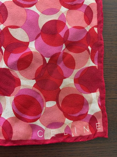 Celine silk scarf circular - silk,