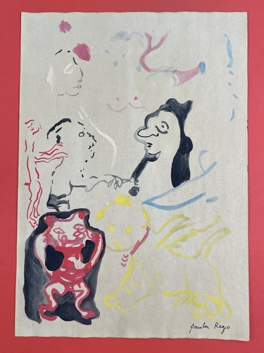 Paula rego drawing - paula, (handmade)