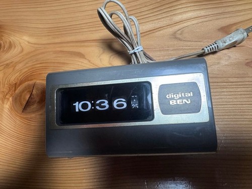 Hotta flip clock 1970s - hotta,