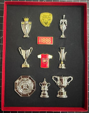 Arsenal Trophy Pin Badge Set