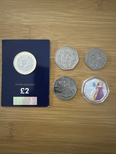 Rare 50p coin - rare, job