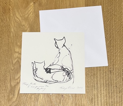 Tracey emin cat christmas - tracey,