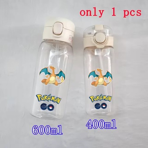 Pokemon 600ml kids - pokemon, clear