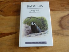 NEW NATURALIST INTEREST POYSER BADGERS 1994 1st