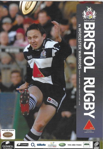 Bristol rugby worcester - rugby, v