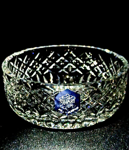 Stuart crystal blenheim finger - crystal,