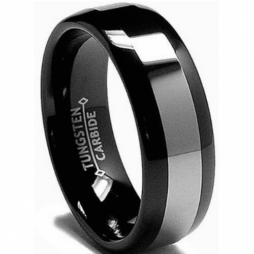 Luxury black mens - black, tungsten