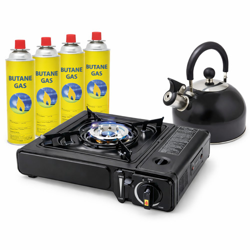 Camping starter kit gas - camping,