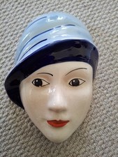 Crown Devon Art Deco Wall Mask