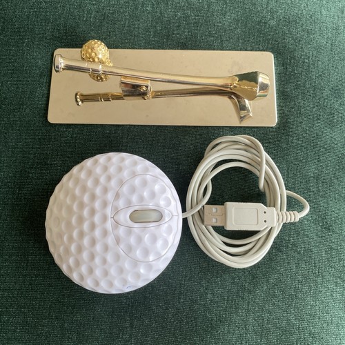 Vintage golf desk set wired - vintage,