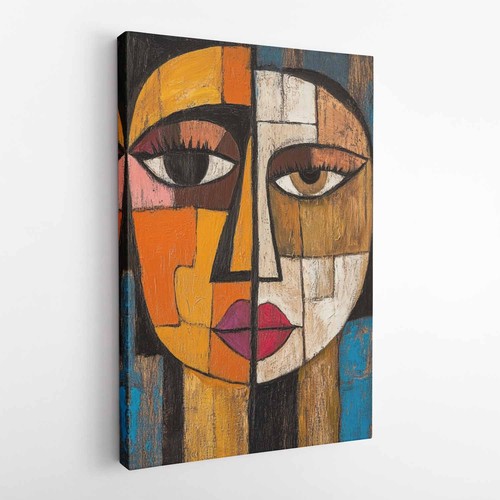 Women faces picasso - women,