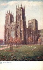 YORK MINSTER - TUCKS OILETTE