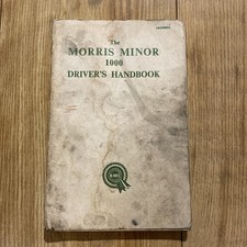 Morris Minor 1000 Original Drivers Handbook Publication No. AKD680M