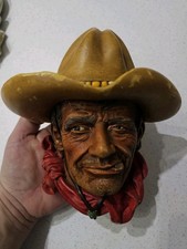 Vintage Bossons Chalkware Wall