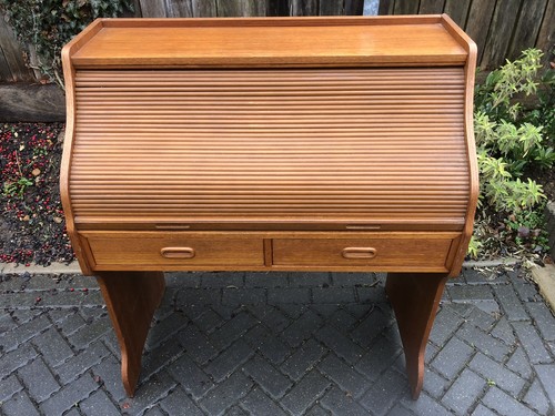 Vintage roll top writing - vintage,