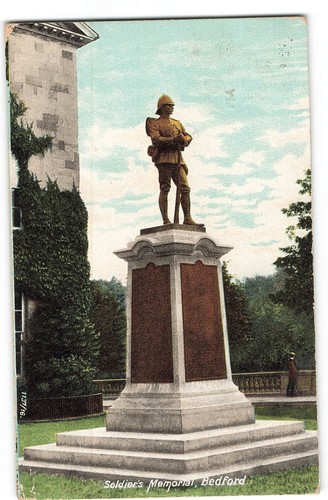 Soldier memorial bedford - soldier's,