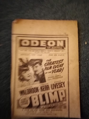 El53 ephemera 1943 advert - ephemera,