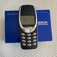 ⭐⭐Original Nokia 3310 Blue Unlocked 2G GSM 900/1800 Good Quality Cellular Phone