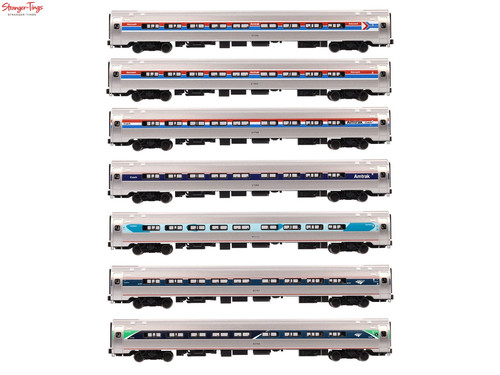 Kato amfleet coach set - i, (7)