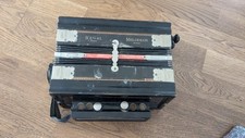 REGAL MELODEON Antique German Wood Accordion