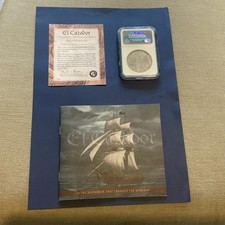 1783 8 Reales Silver Coin Shipwreck Treasure From El Cazador NGC Graded with COA