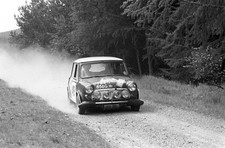 Mini Cooper ERC Rally Car 1971 Racing Old Photo 9