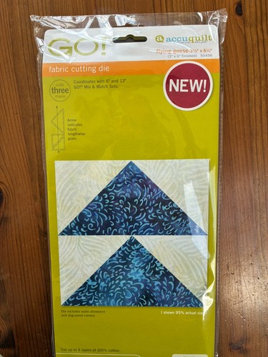 Accuquilt flying geese - flying, 3