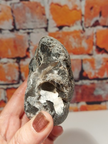 Natural hag stone - hag,