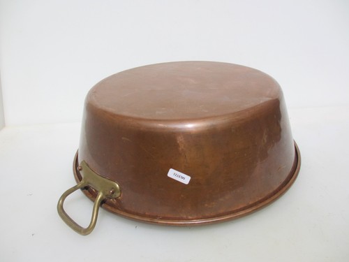Antique copper jam pan fish - pan,