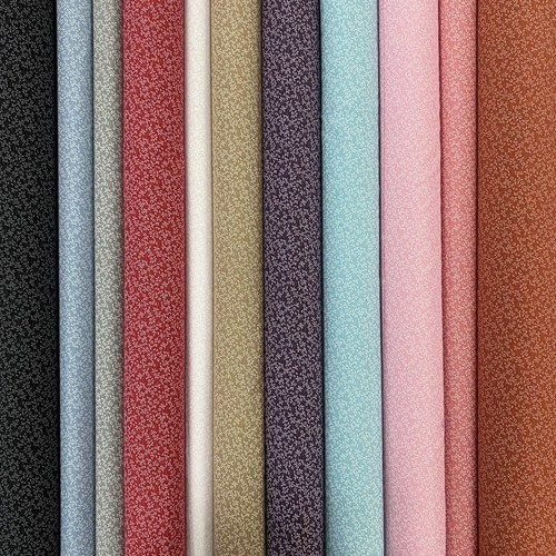 Polycotton fabric ditsy - polycotton,