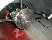 Cortina rear disc - disc, conversion