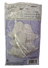 5 White Honeycomb Wedding