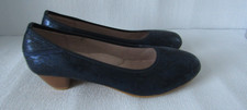 Damart navy leather shoes - navy,