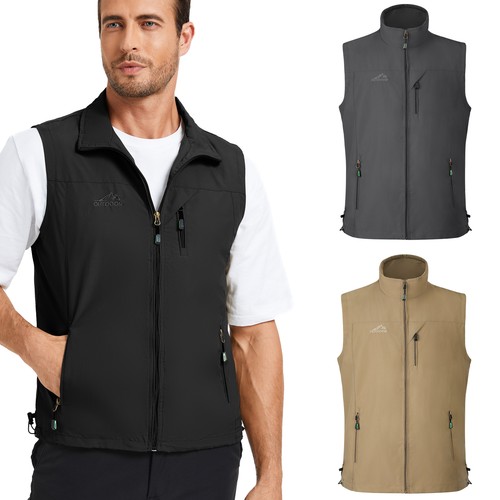 Men utility vest - vest, gilets
