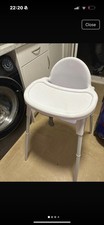 baby feeding high chair used