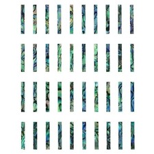 40x abalone guitar purfling - abalone,