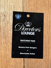 TICKET 2012/13  Queens Park