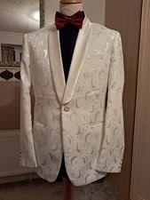 Cream Dinner Jacket or Weddings 42 Chest