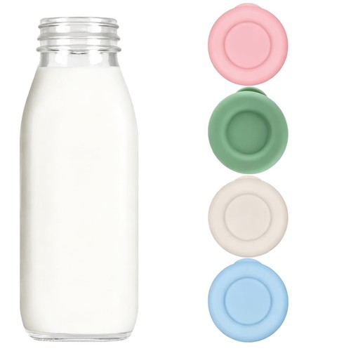 Reusable silicone milk - , bottle
