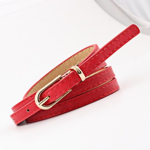 Women slim belt with - women's, pin