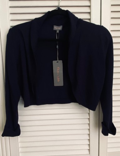 Phase8 navy bolero shawl - phase8-navy, bolero-shawl