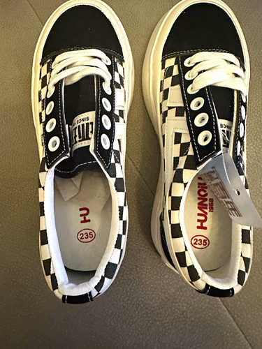 Black white check - black/white, lace