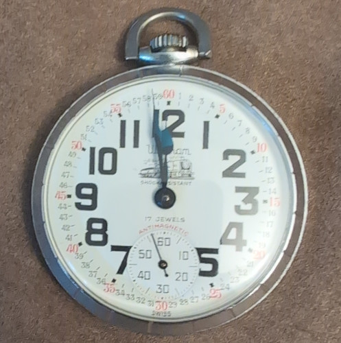 Antique waltham jewel swiss - waltham, 17