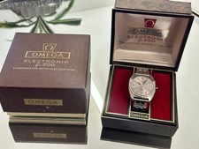 Omega Constellation Electronic f300Hz Chronometer – Vintage 1970s – Original Box