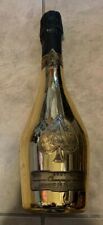 Sealed Empty Ace of Spades Armand de Brignac Champagne 750ml Bottle Display Gold