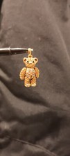 Primark Teddy Bear Necklace Charm. Costume Jewellery.